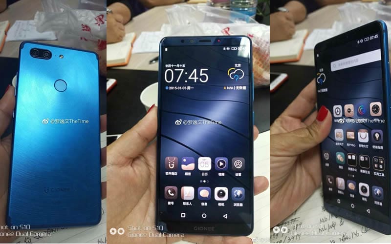 Gionee M7 leak