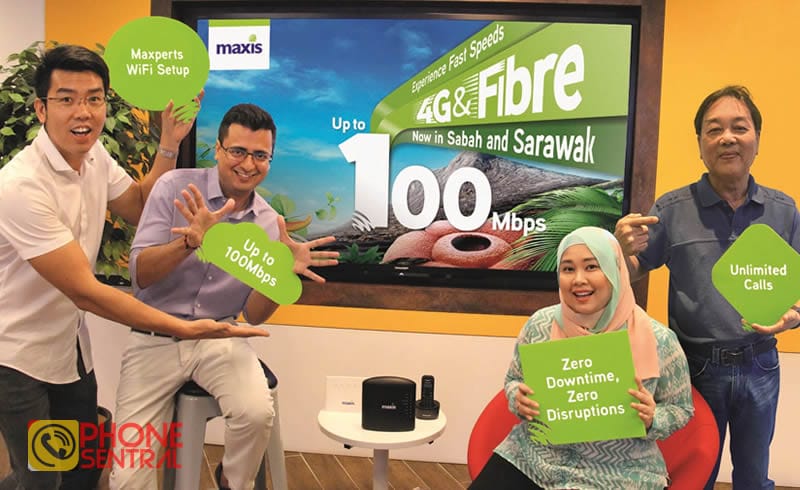 Maxis Fibre in Sarawak