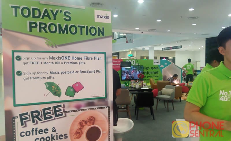 MaxisOne Home Fibre Promo Kuching