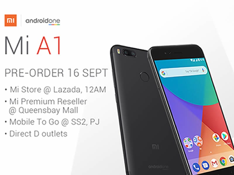 Mi A1 preorder Malaysia