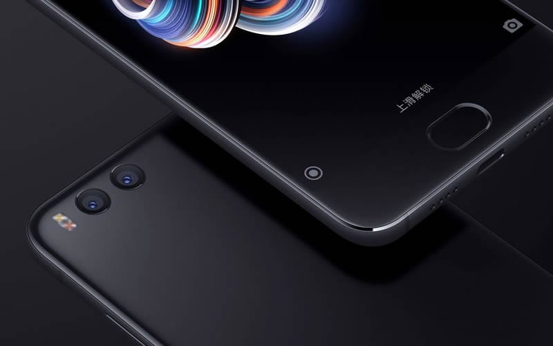 Mi Note 3 Top and bottom