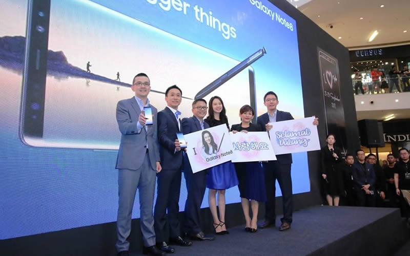 Samsung Malaysia Electronics and Song Ji-Hyo present Samsung’s most anticipated device, the Galaxy Note8.