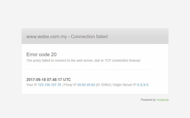 webe website