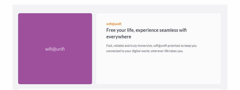 wifi at Unifi