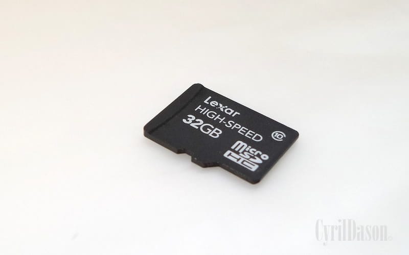 Micro SD memory cards