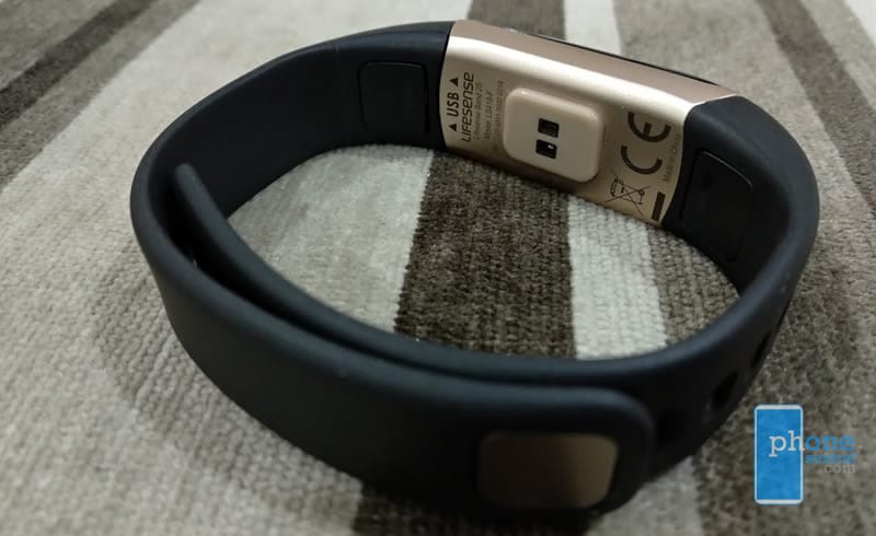 Lifesense Band 2S band from the inside
