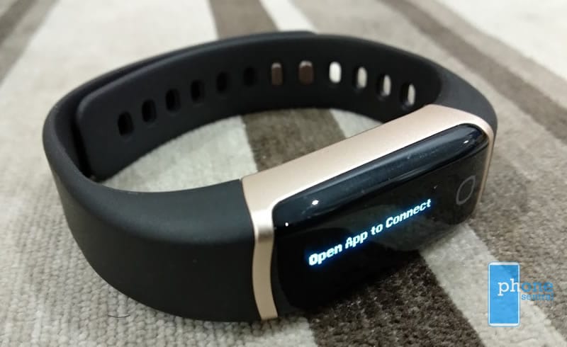 Lifesense Band 2S before connection to the app is made