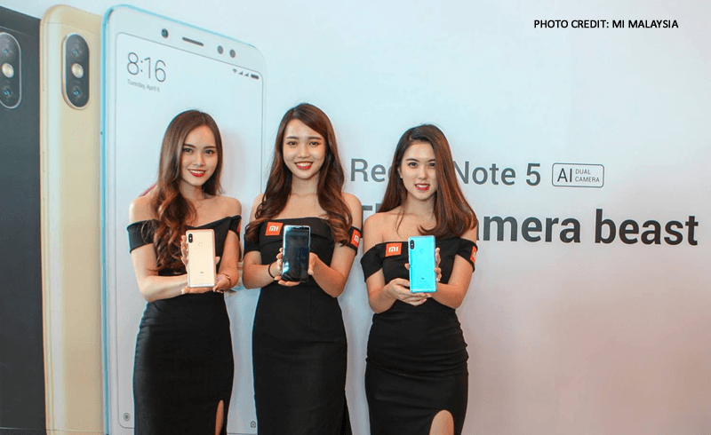 Redmi Note 5 promotion