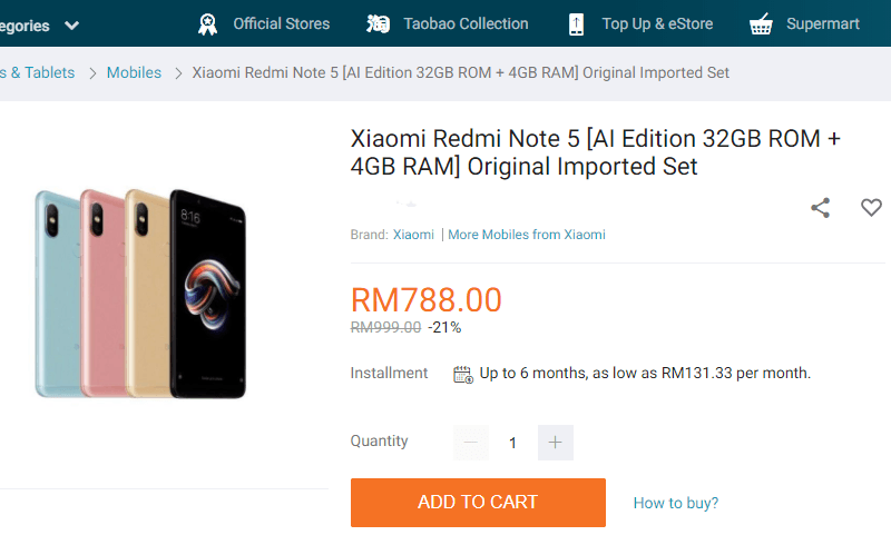 REDMI NOTE 5 PROMOTIONS