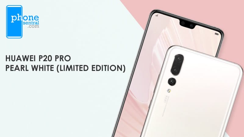 huawei p20 pro pearl white