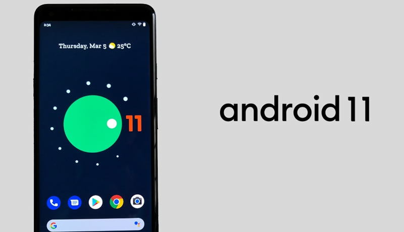 Android 11 event
