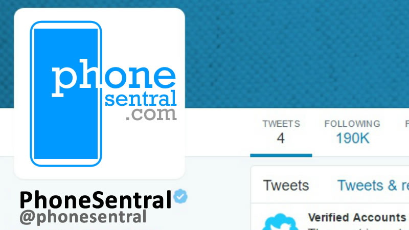 verified on Twitter