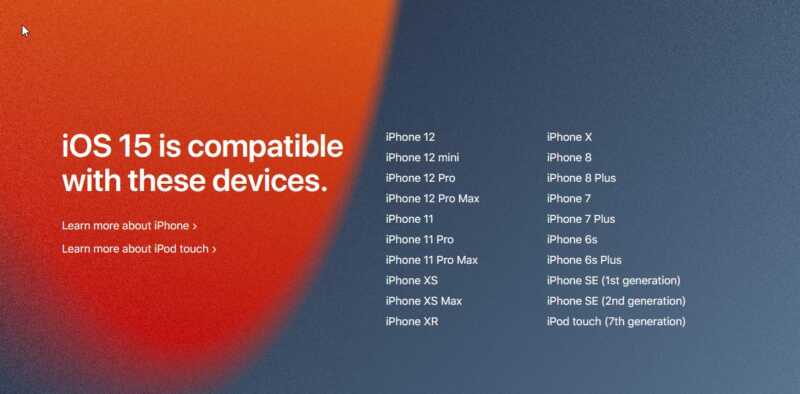 iOS 15 highlights and availability