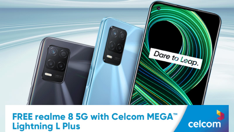 Celcom realme 8 5G